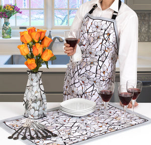 Tiffany Magnolia Window Tea Towel