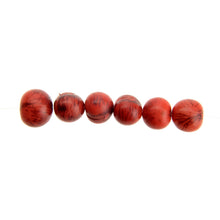 Load image into Gallery viewer, WHD ACAI SEED BRACELET - LOVE - RED SEEDS
