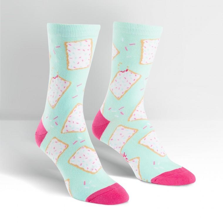 Toe-ster Pastry - Women's Crew Socks - Sock It To Me