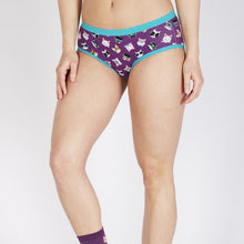 Load image into Gallery viewer, Smarty Cats - Large Women&#39;s Hipster Knickers - Sock It To Me
