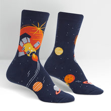 Load image into Gallery viewer, Fly Me to the Sun - Women&#39;s Crew Socks - Sock It To Me
