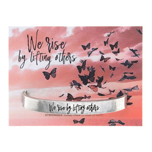 WHD CUFF - WE RISE BY LIFTING OTHERS