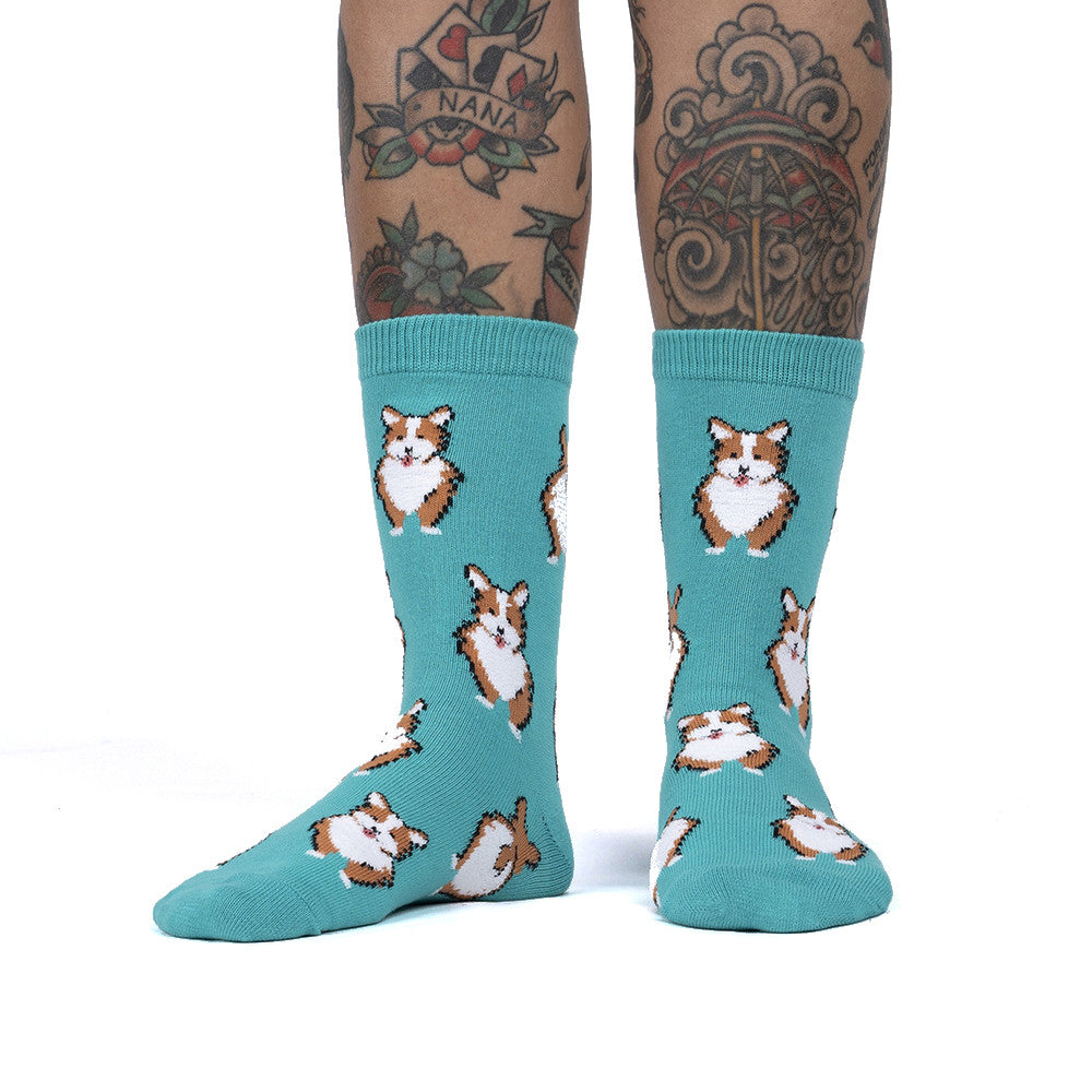 Nothin' Butt Corgis - Women's Crew Socks - Sock It To Me