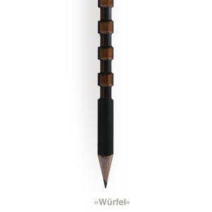 Tät-Tat - Brown Wurfel Pencil