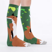 Load image into Gallery viewer, Foxy - Kids Knee High Socks  - Sock It To Me
