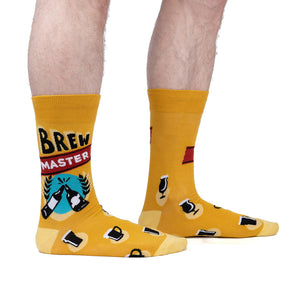 Brew Master - Men's Crew Socks - Sock It To Me