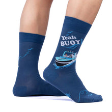 Load image into Gallery viewer, Yeah Buoy! - Men&#39;s Crew Socks - Sock It To Me
