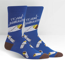 Load image into Gallery viewer, Team Burrito - Men's Crew Socks - Sock It To Me
