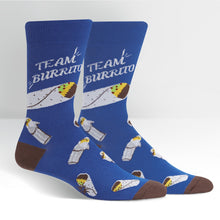 Load image into Gallery viewer, Team Burrito - Men&#39;s Crew Socks - Sock It To Me
