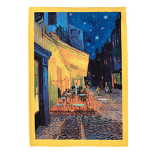 Load image into Gallery viewer, Van Gogh Cafe Terrace Tea Towel
