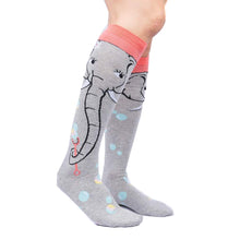Load image into Gallery viewer, Elephantastic! -  Women&#39;s Knee High Socks - Sock It To Me
