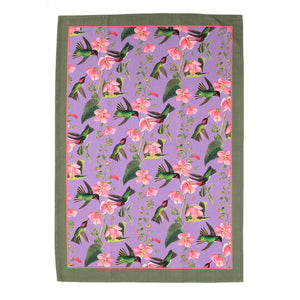 John Audubon Hummingbirds Tea Towel