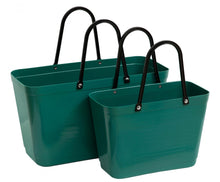 Load image into Gallery viewer, Large Dark Green Hinza Bag - Green Plastic
