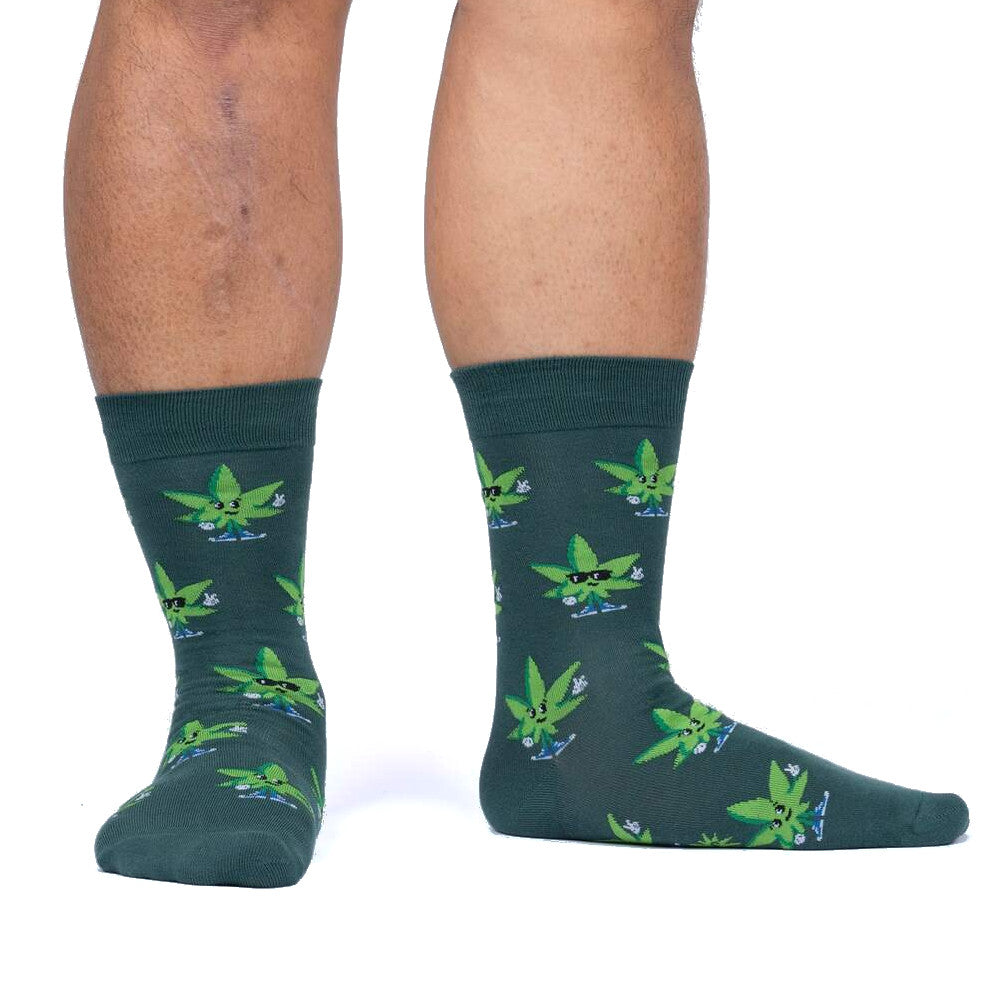 Peace Out - Men's Crew Socks - Sock It To Me