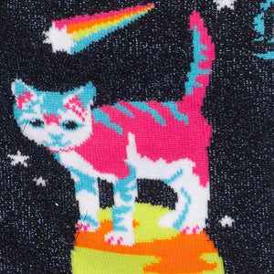 Space Cats- Women's Crew Socks  - Sock It To Me