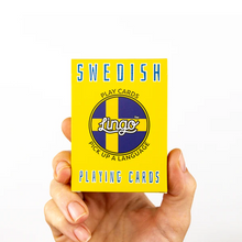 Load image into Gallery viewer, Swedish Language Playing Cards - Lingo
