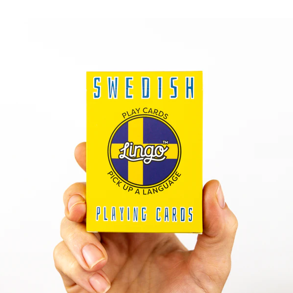 Swedish Language Playing Cards - Lingo