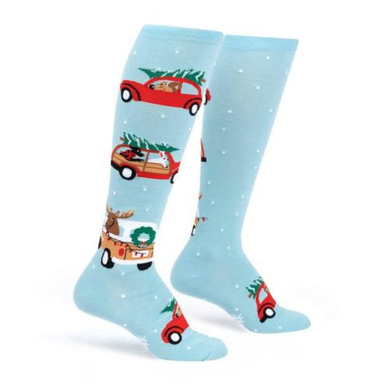 Treemendous Adventure - Women's Knee High Socks - Sock It To Me