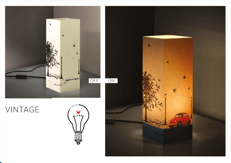 W-Lamp Vintage 32cm