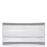 Diamond Plate - Steel Clutch Walletr